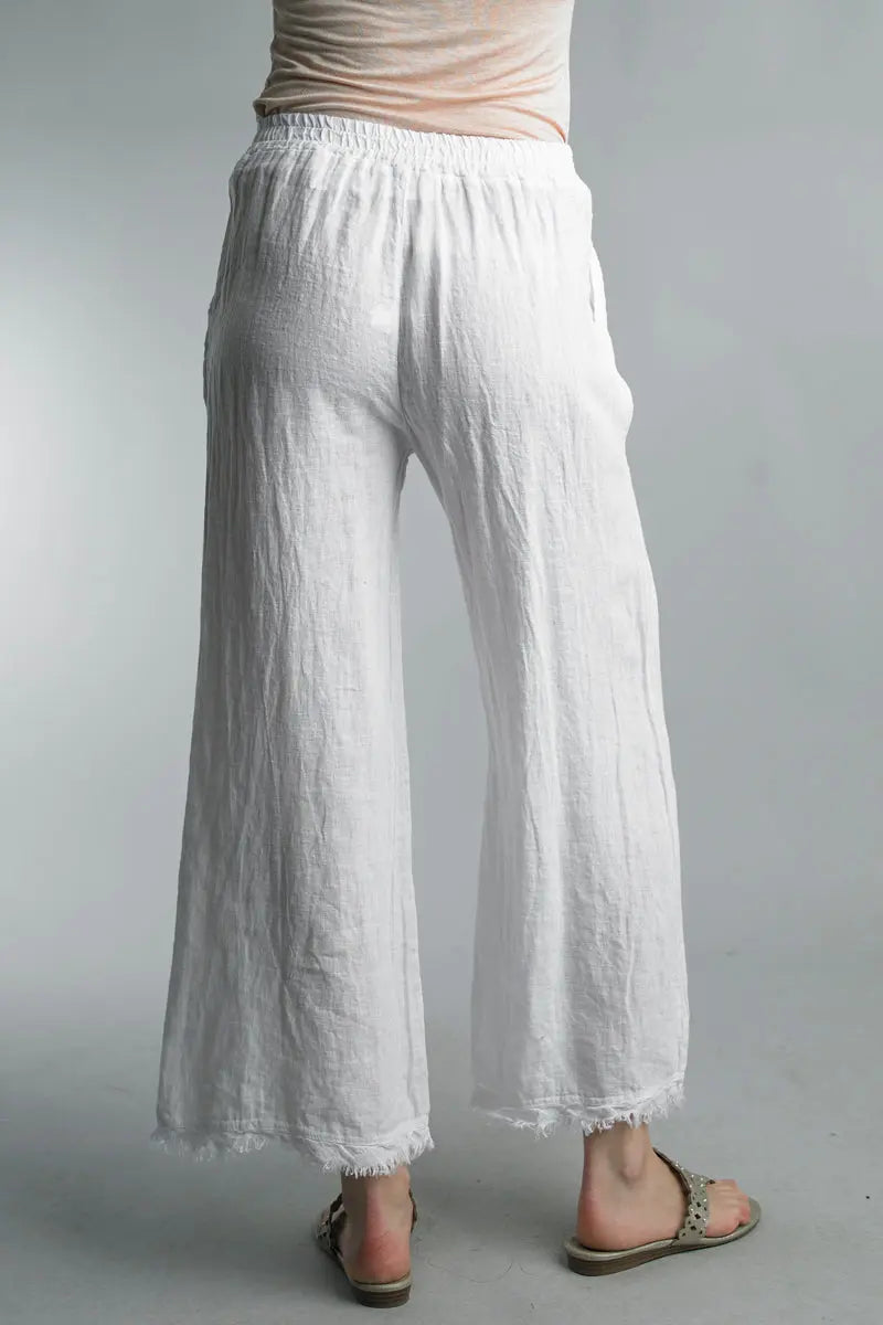 Linen Pant elastic waist