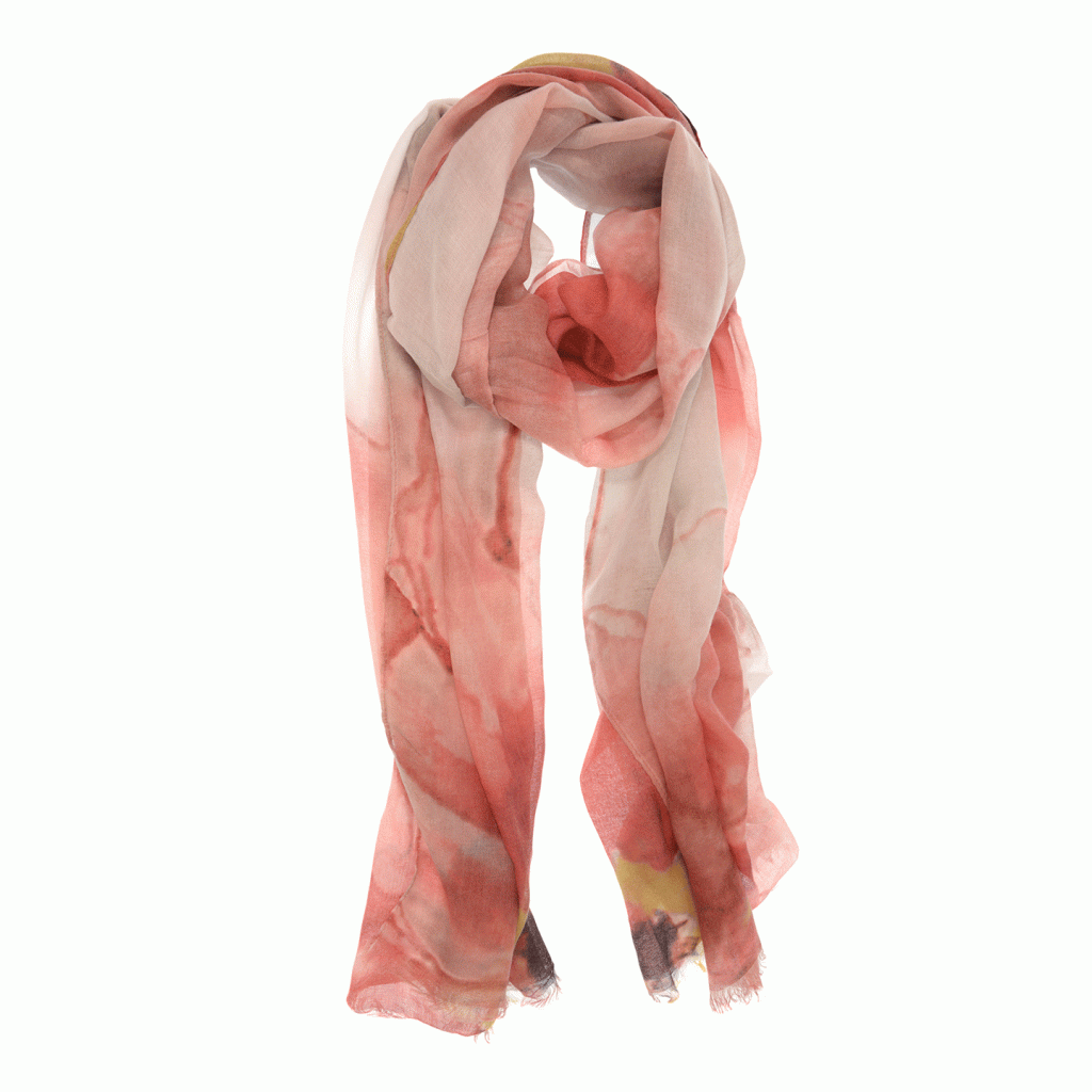 Scarf Painterly Floral - Bay-Tique