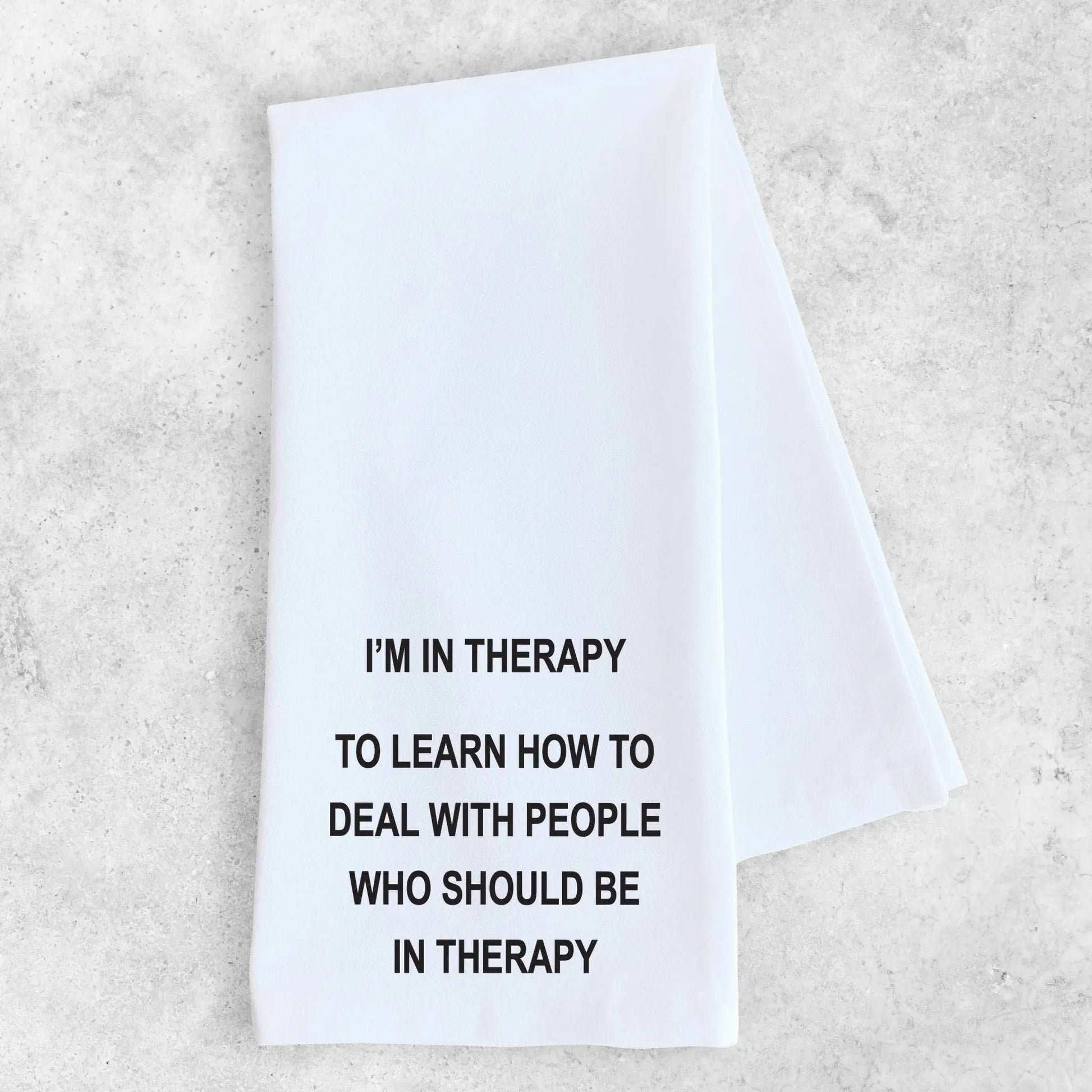 Therapy - Tea Towel - Bay-Tique
