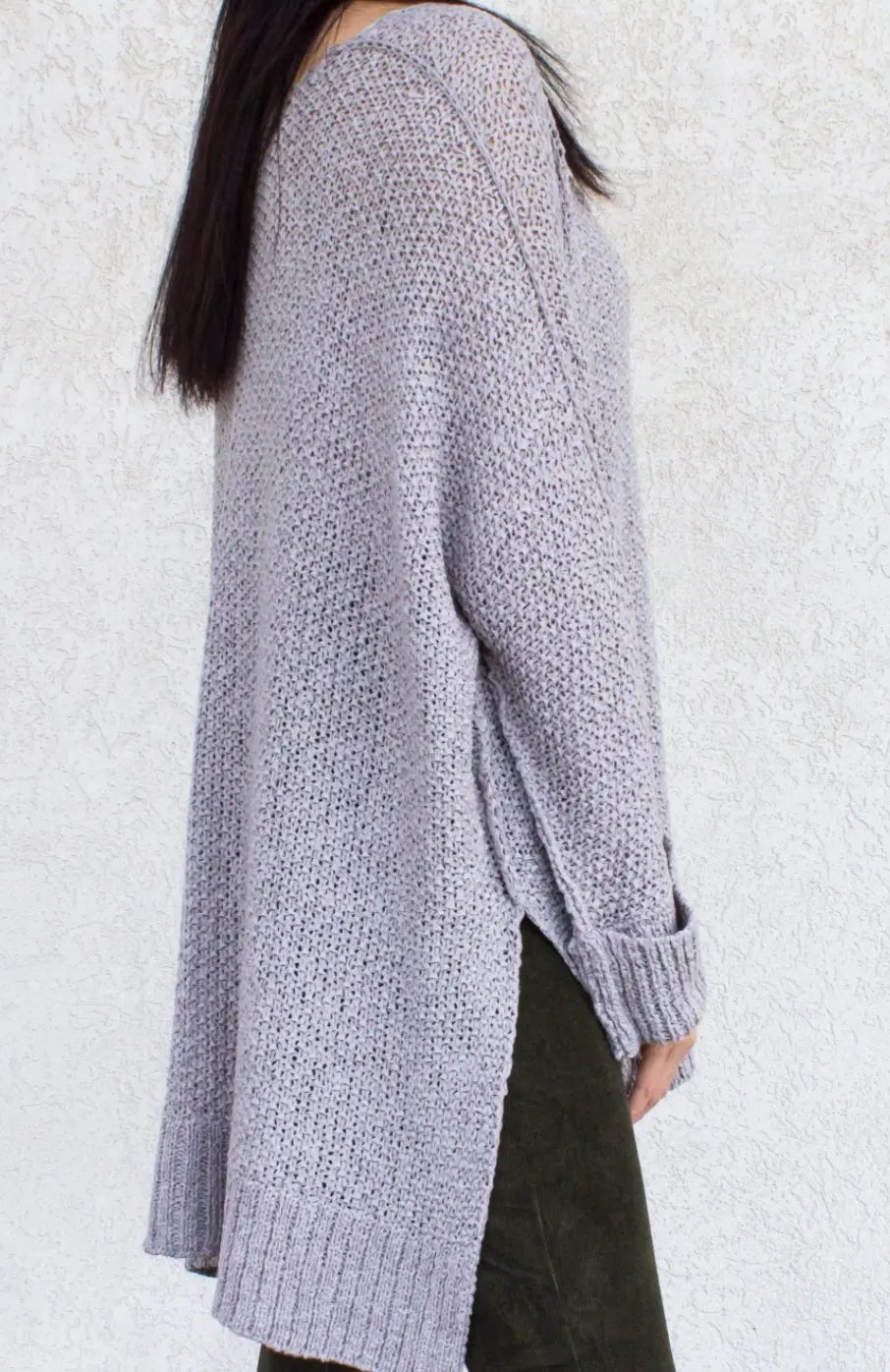 Top Sweater 3/4 Slv Pullover - Bay-Tique